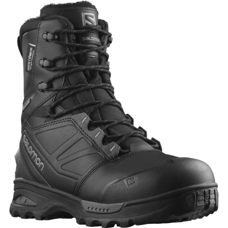 Black Salomon Toundra Pro CSWP Men's Winter Boots | PH 02746S